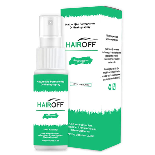 HairOff™ Natural Spray épilatoire permanent